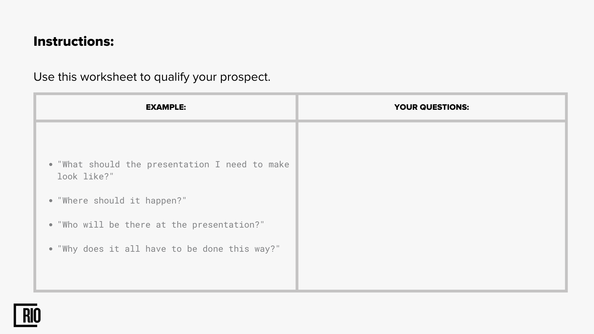 Want To Stay In Control Of Your Sales Proces? You Need To Ask The Right Questions