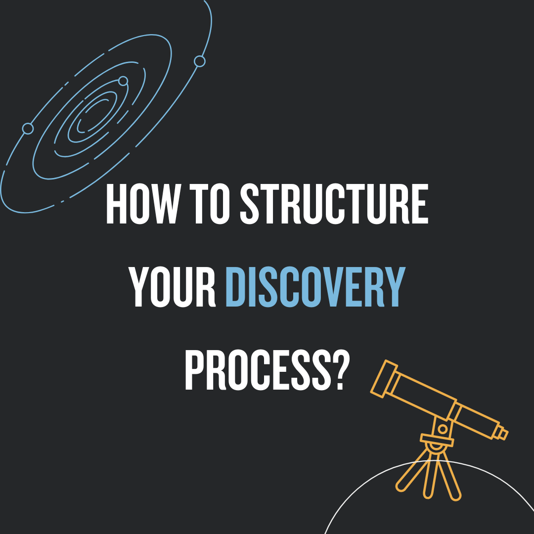 How to structure your discovery process?